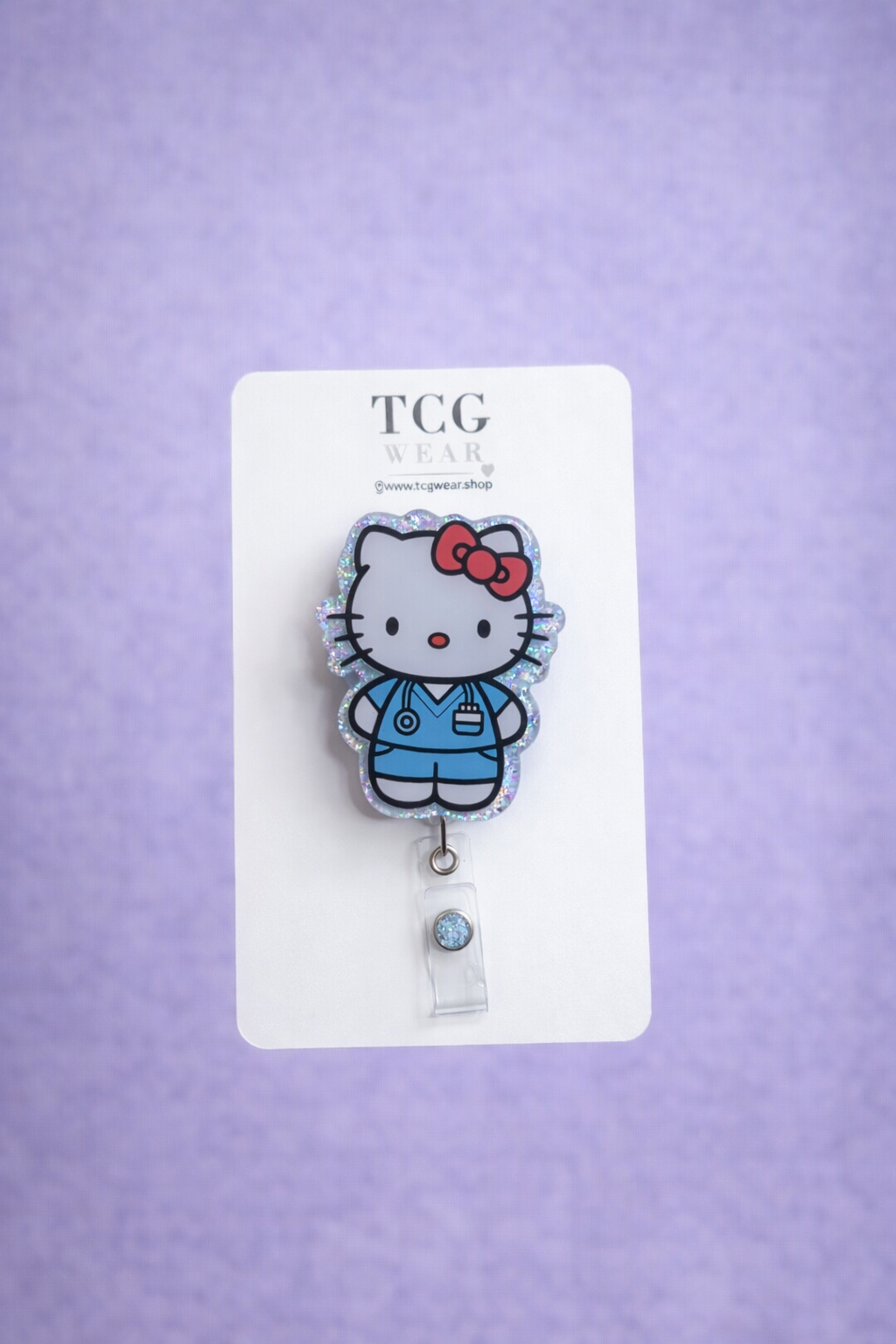Healthcare Kitty Blue Badge