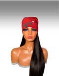 Red Camo Satin Scrub Cap