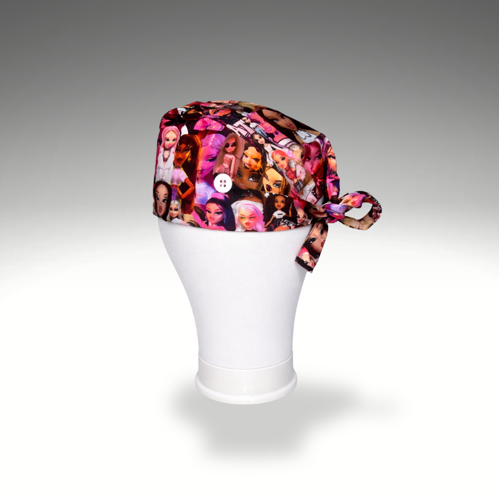 Bratz Collage Satin Scrub Cap
