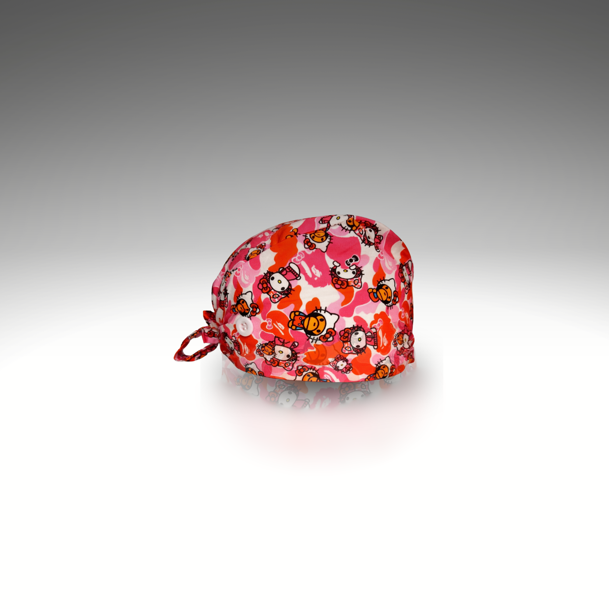 Hello Kitty x Bape Satin Scrub cap