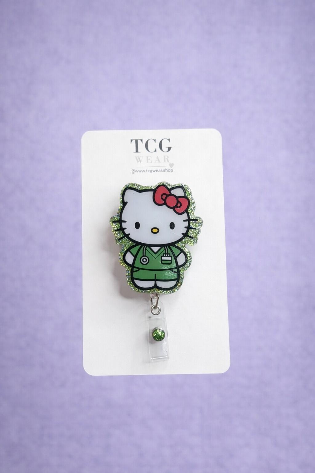 Healthcare Kitty Green Badge