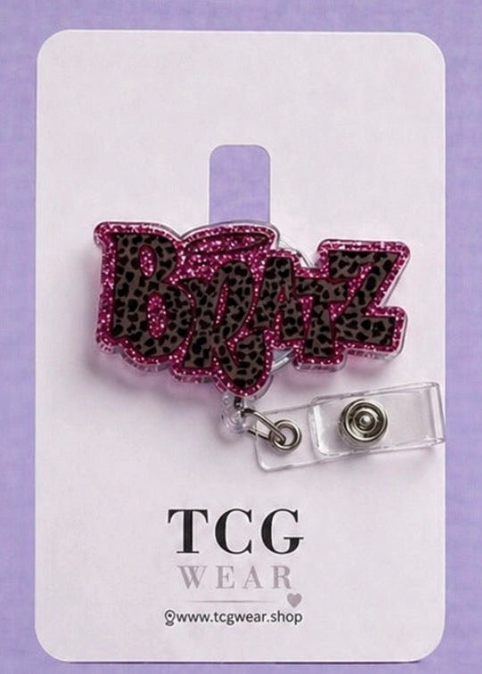Bratz Glitter Badge Reel